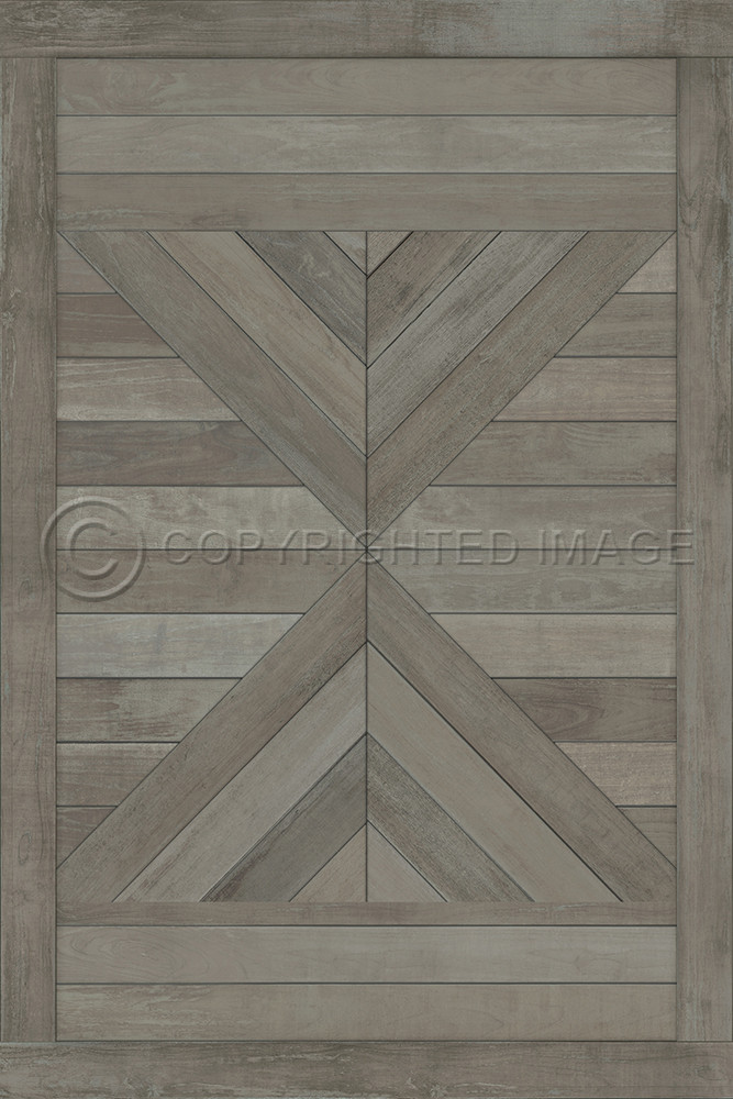 Hoia The Fault of Our Science - vinyl floor cloth sizes 24x36, 20x30, 30x44, 38x56