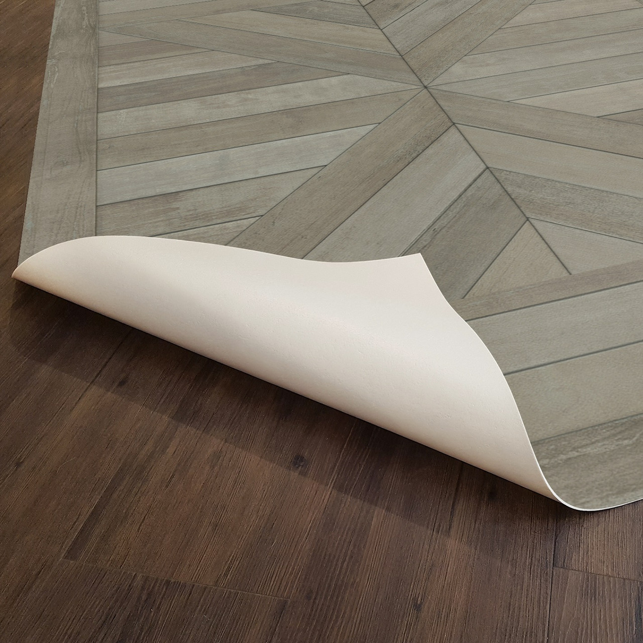 Hoia The Fault of Our Science - vinyl floor cloth underside 