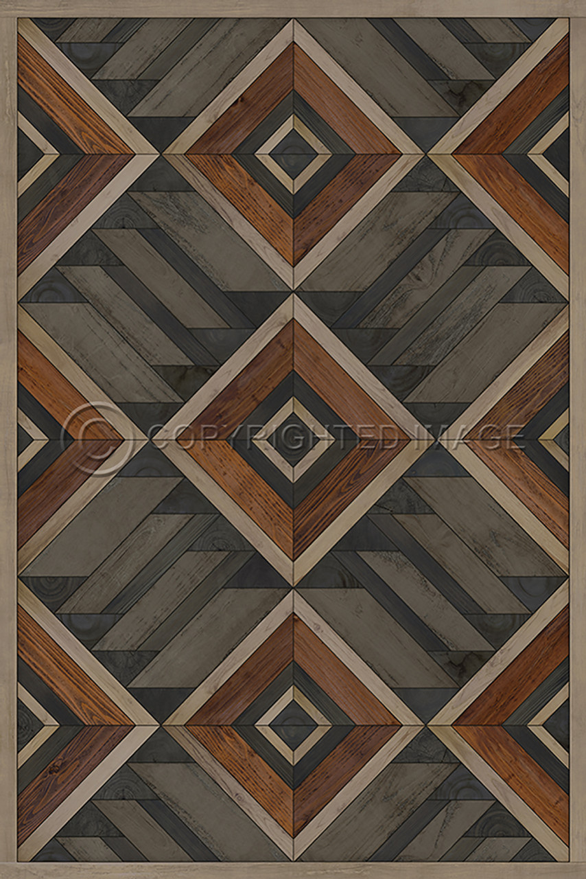 Swatches for Yukon - vinyl floor cloth