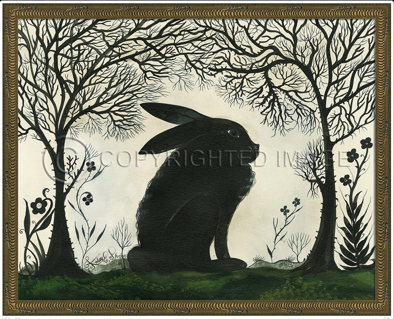 Animal Silhouette Rabbit