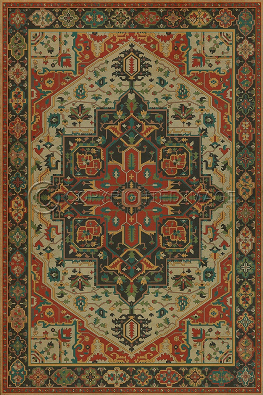 Spicher Vinyl Floor Cloth Uther Pendragon Pura Vida Home And