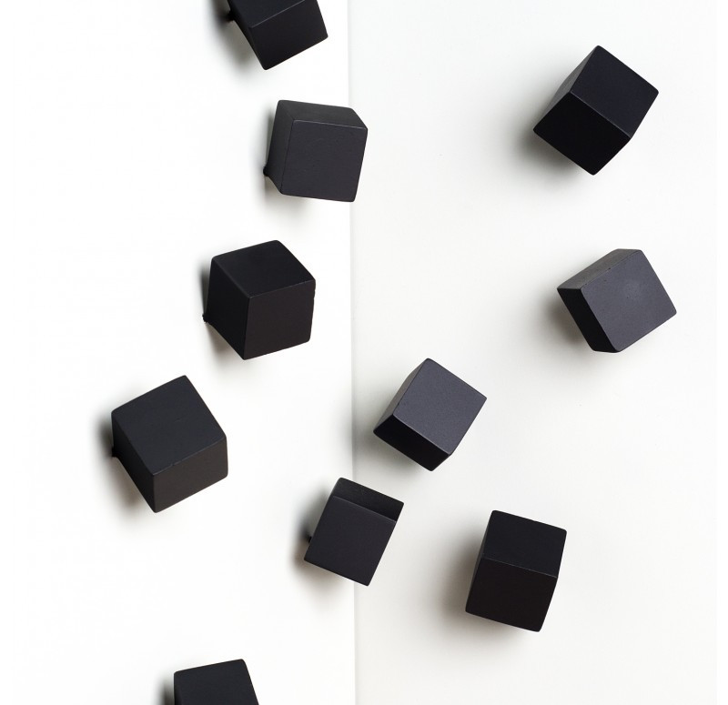 gold leaf design group pivot black wall art 