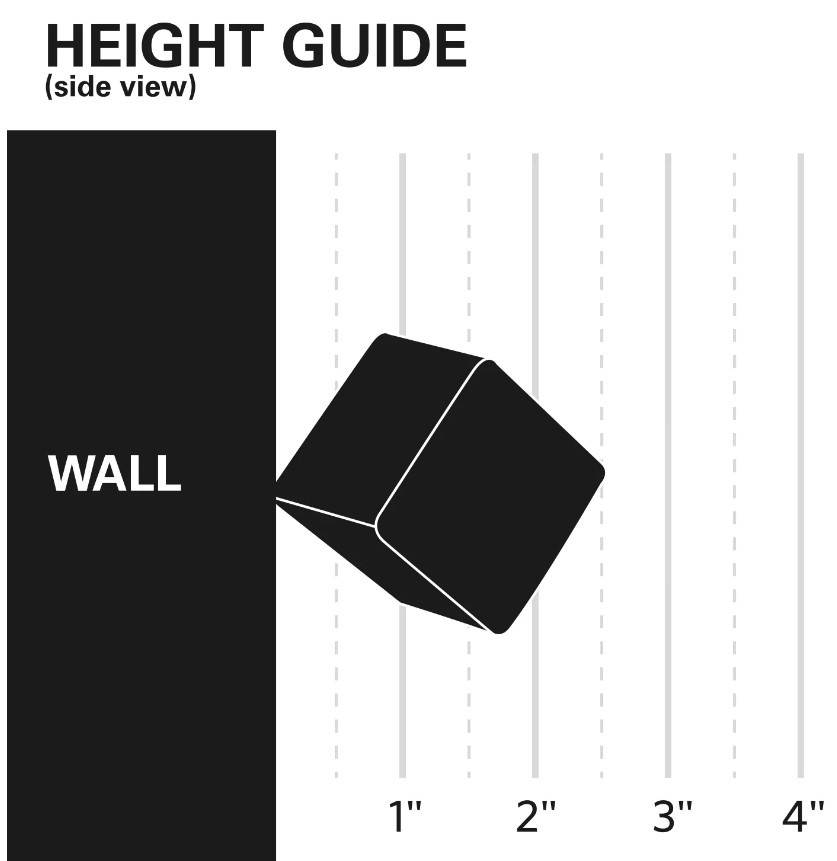 Wall Play Pivot Black (set of 10)