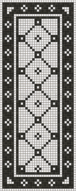 Mosaics A: Allerton Avenue sizes 30x75, 36x90