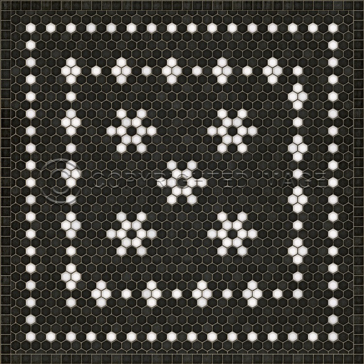 Mosaics B: Belmont Park 36x36