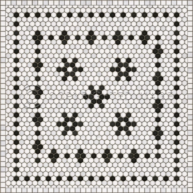Mosaics B: Clemont Avenue 36x36