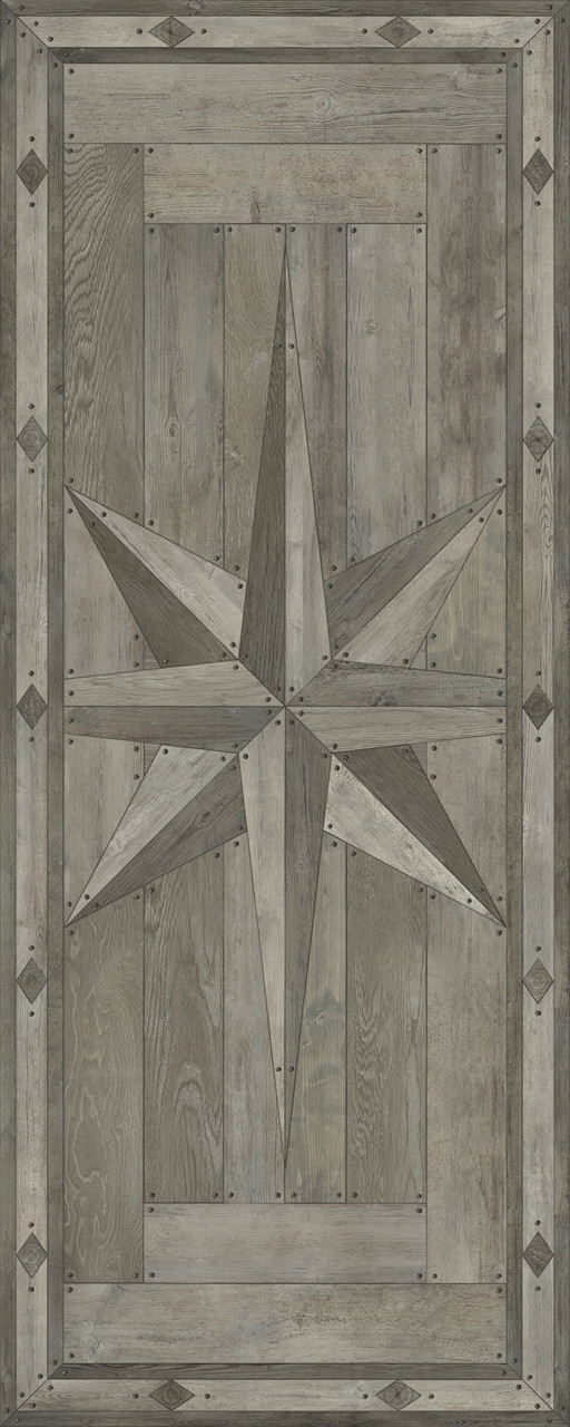 18th Century Joinery A Forest Grove - vinyl floor cloth size 36x90