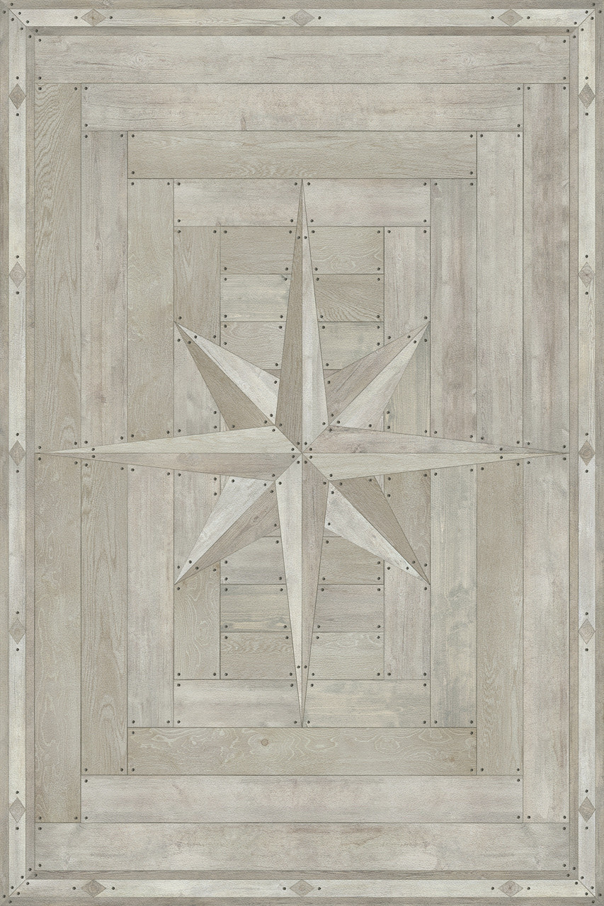 Williamsburg 18th Century Joinery Everlasting Grain - vinyl floor cloth Image for all rectangle sizes