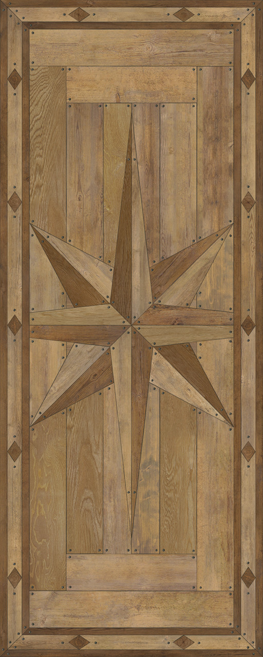 Williamsburg 18th Century Joinery Woodworking - vinyl floor cloth sizes 30x75, 36x90