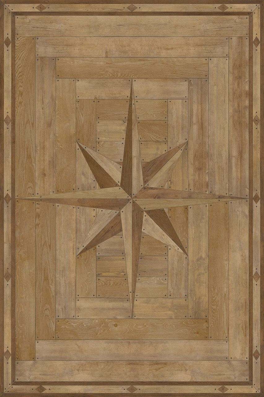 Williamsburg 18th Century Joinery Woodworking - vinyl floor cloth Image for all rectangle sizes