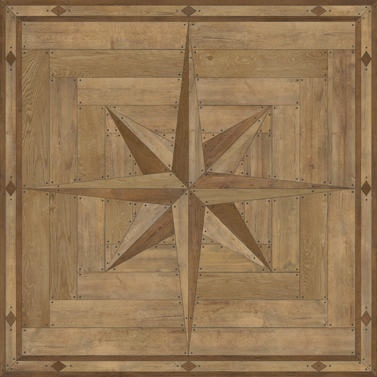 Williamsburg 18th Century Joinery Woodworking - vinyl floor cloth Image for all square sizes