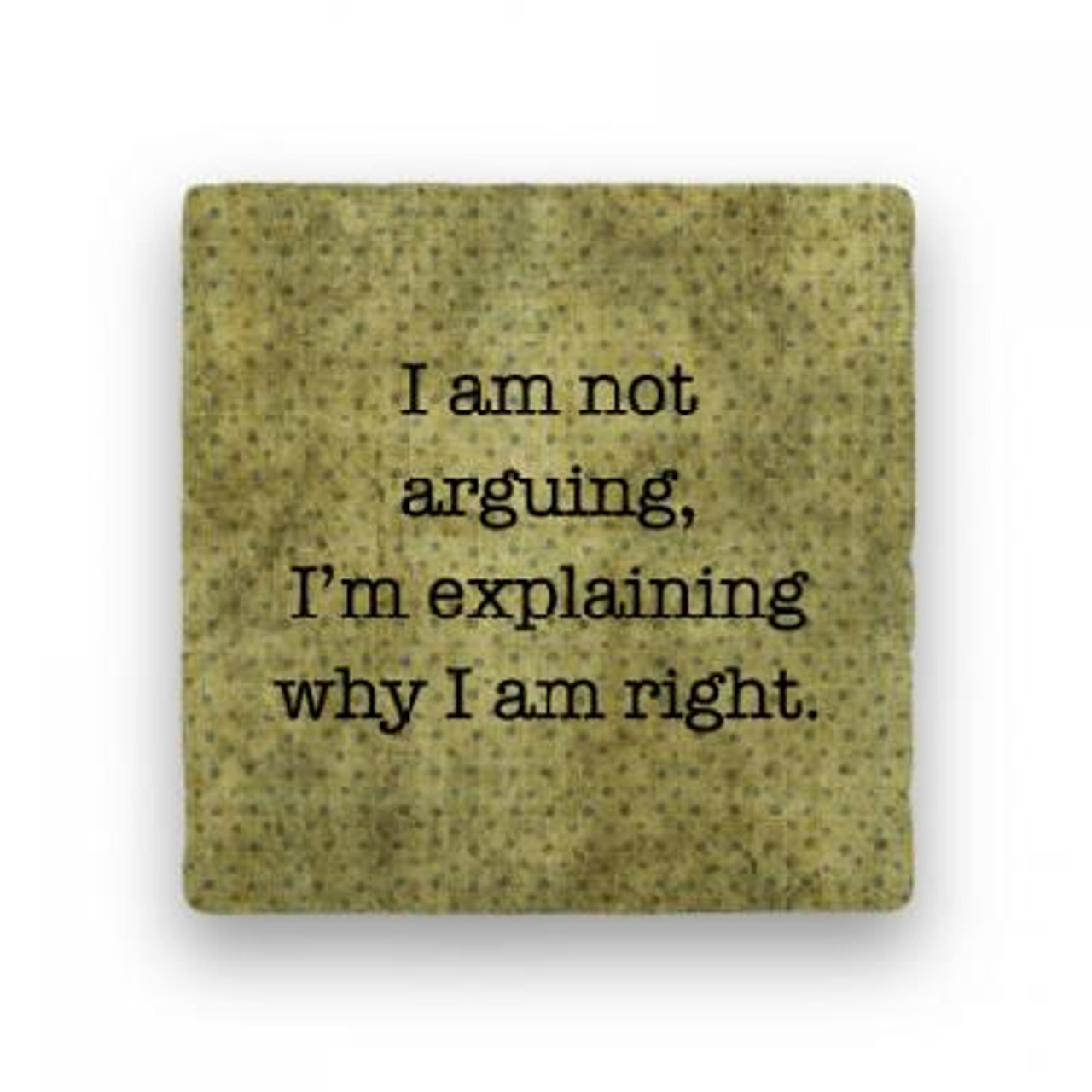 Arguing drink coaster