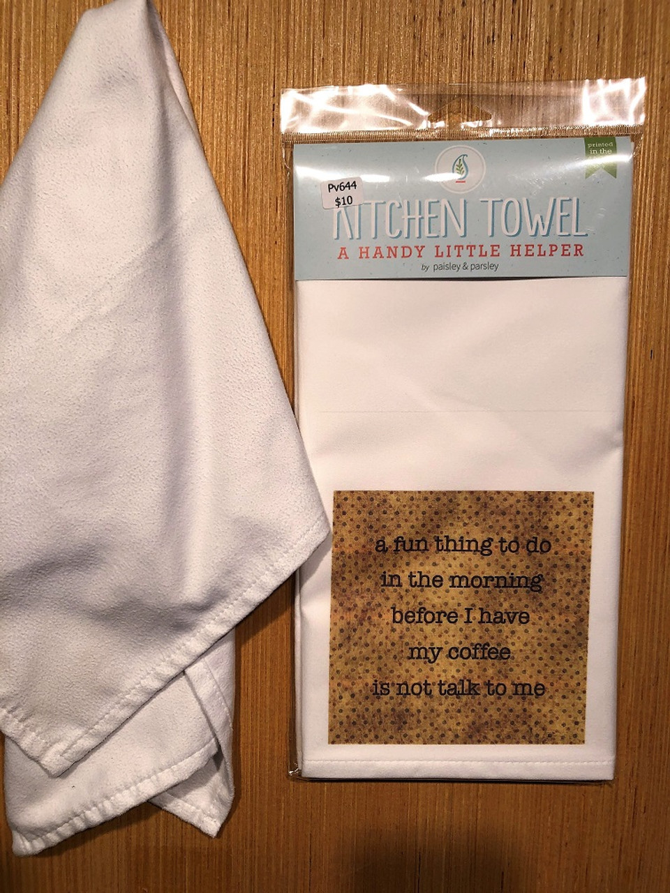 Kitchen Towel - Fun Thing in the Morning