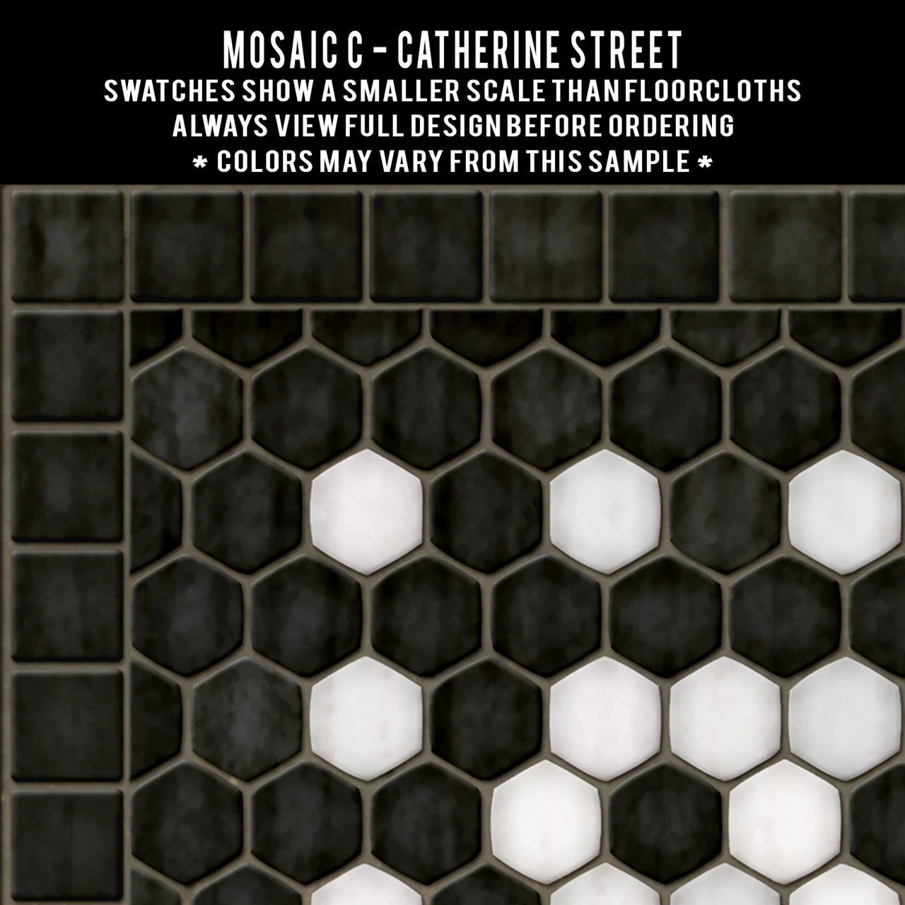 Mosaics C: Catherine Street swatch sample