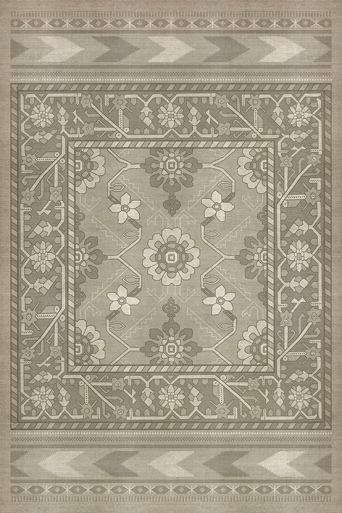 Balouch Durrbano - vinyl floor cloth sizes 20x30, 24x36