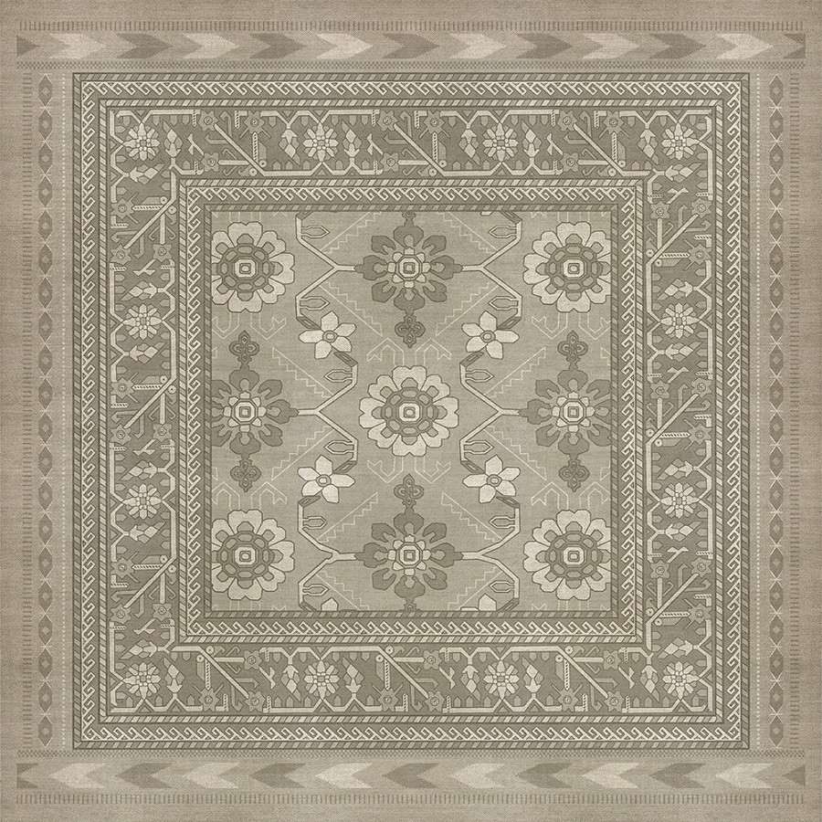 Balouch Durrbano - vinyl floor cloth 36x36