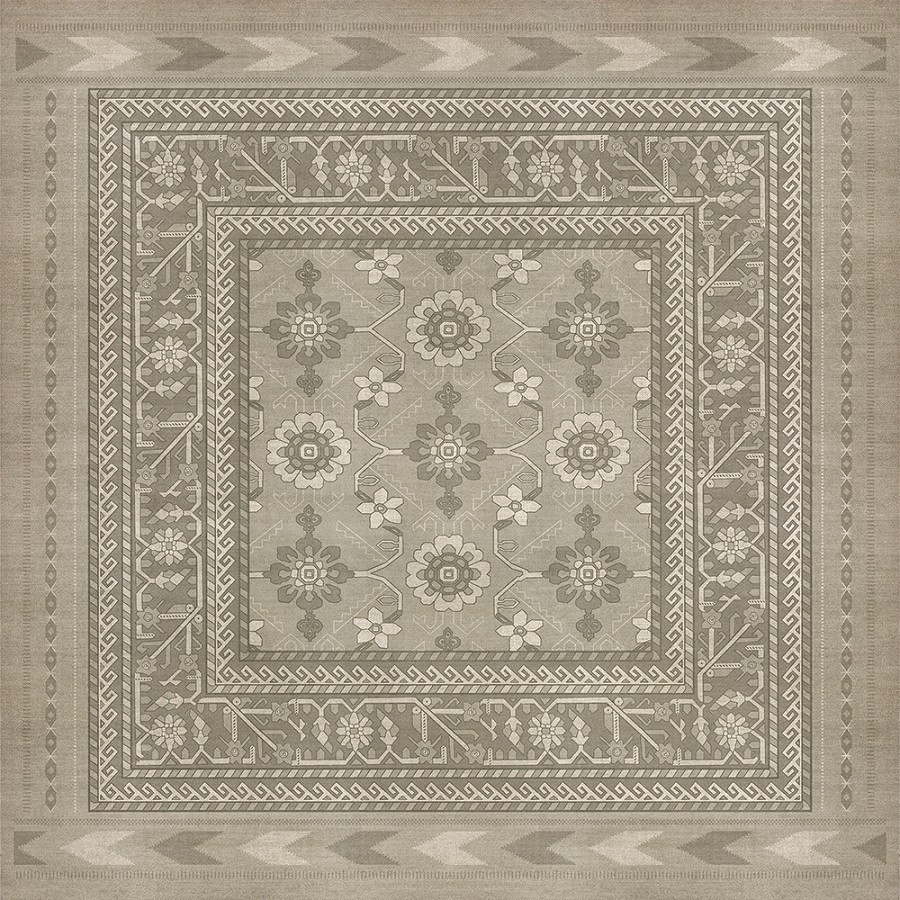 Balouch Durrbano - vinyl floor cloth 48x48