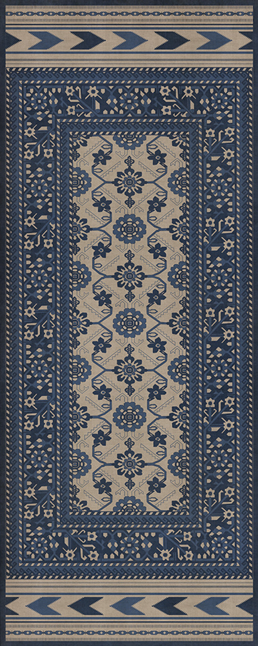 Balouch: Ganjul - vinyl floor cloth