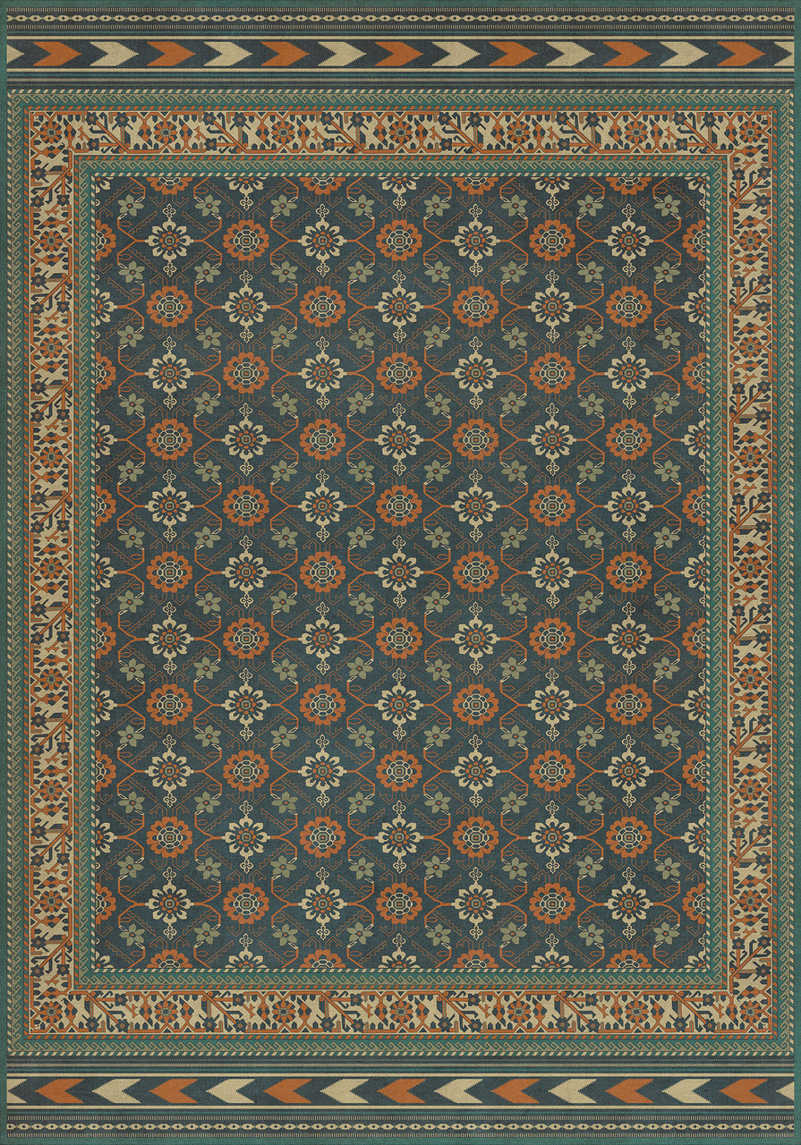Balouch Sambay - vinyl floor cloth 84x120