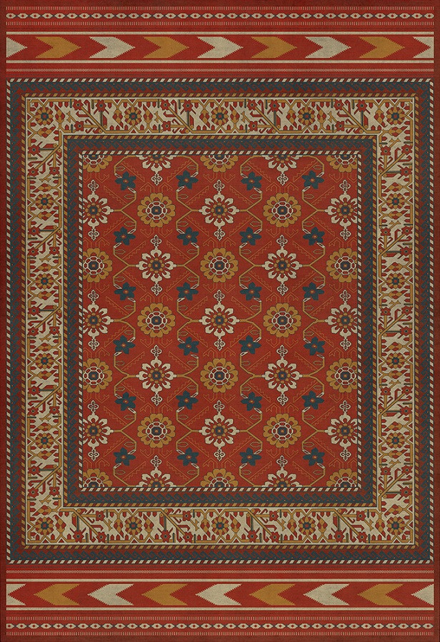 Balouch Jannat - vinyl floor cloth 52x76