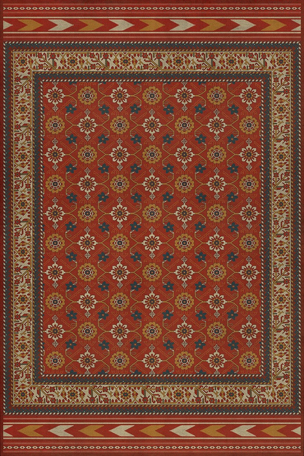 Balouch Jannat - vinyl floor cloth 72x108