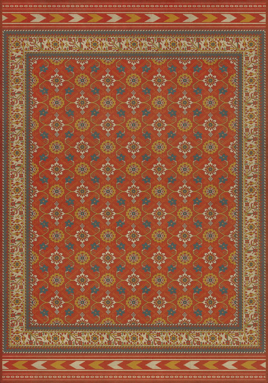 Balouch Jannat - vinyl floor cloth 84x120