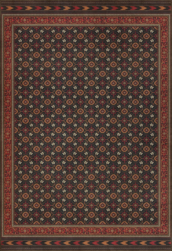Balouch Lalen - vinyl floor cloth 120x175