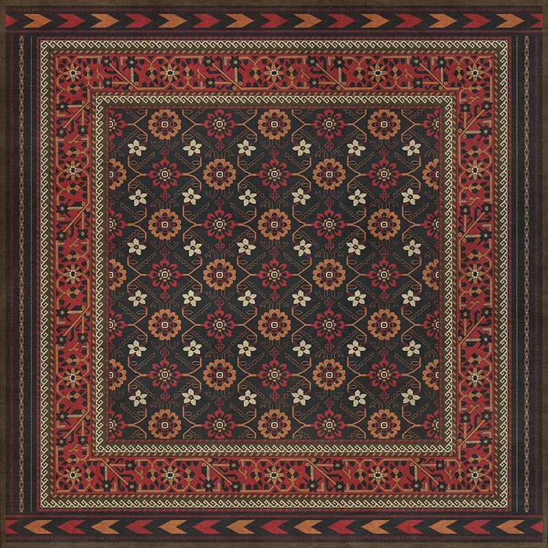 Balouch Lalen - vinyl floor cloth 60x60