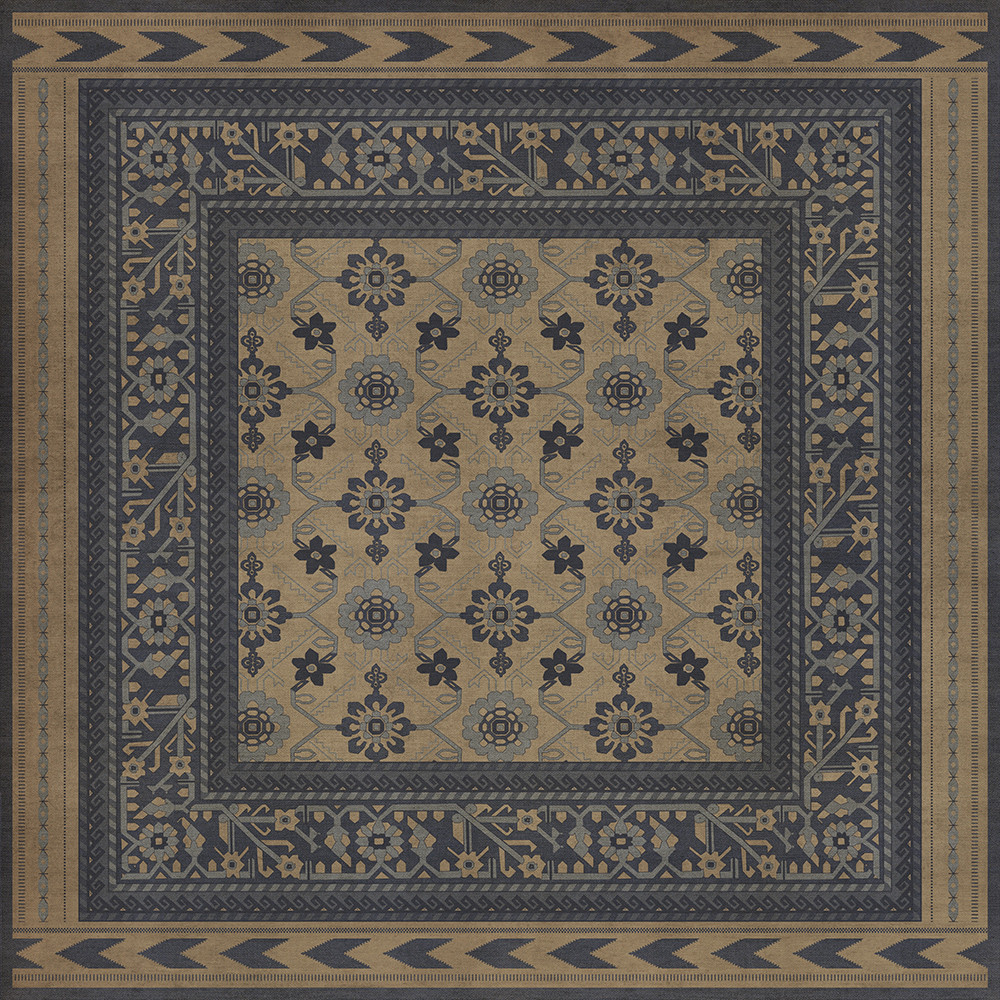Balouch Nodakk - vinyl floor cloth 60x60