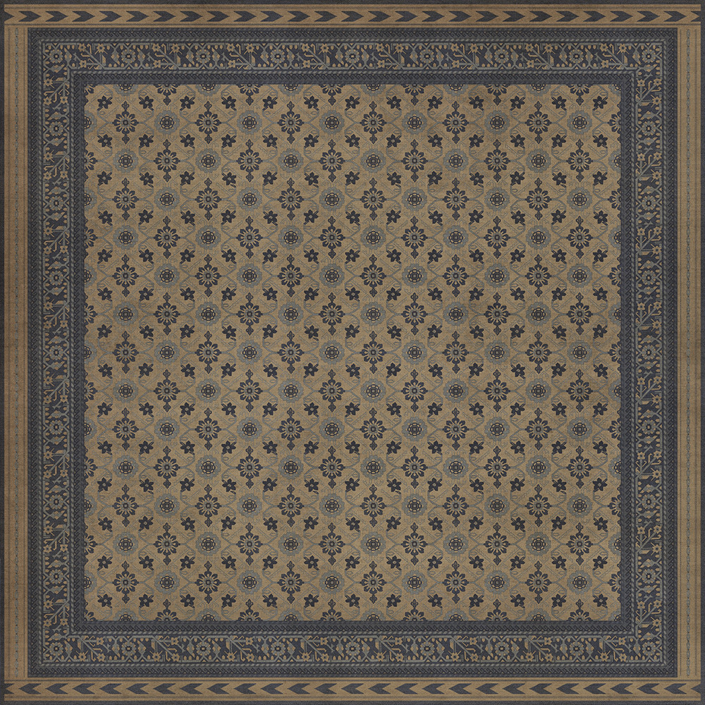 Balouch Nodakk - vinyl floor cloth 120x120