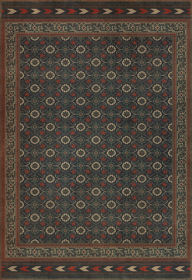 Balouch Pahwal - vinyl floor cloth 96x140