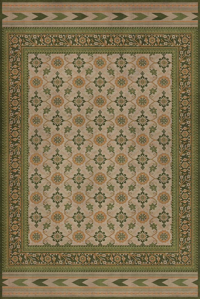 Balouch Zargul - vinyl floor cloth 72x108
