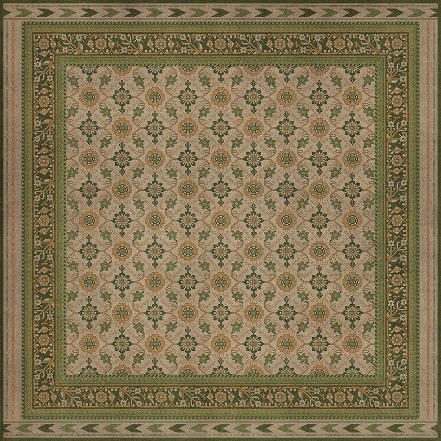 Balouch Zargul - vinyl floor cloth 96x96