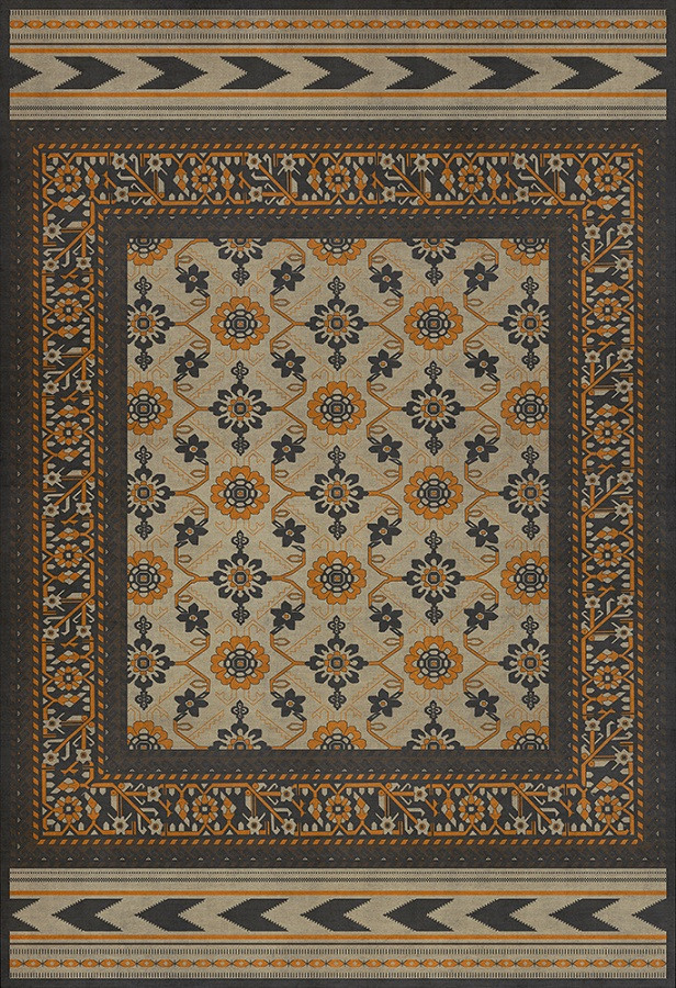 Balouch Zargul - vinyl floor cloth 52x76