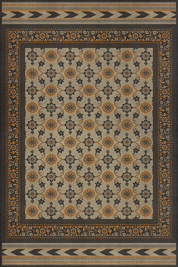 Balouch Zargul - vinyl floor cloth 72x108