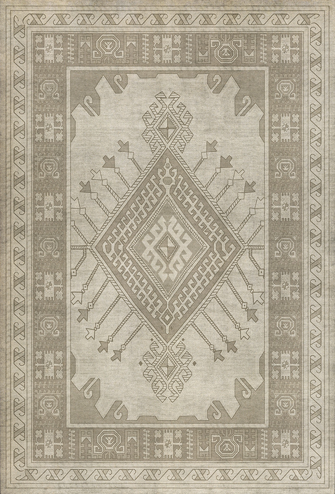Bergama Azra - vinyl floor cloth sizes 30x44, 38x56