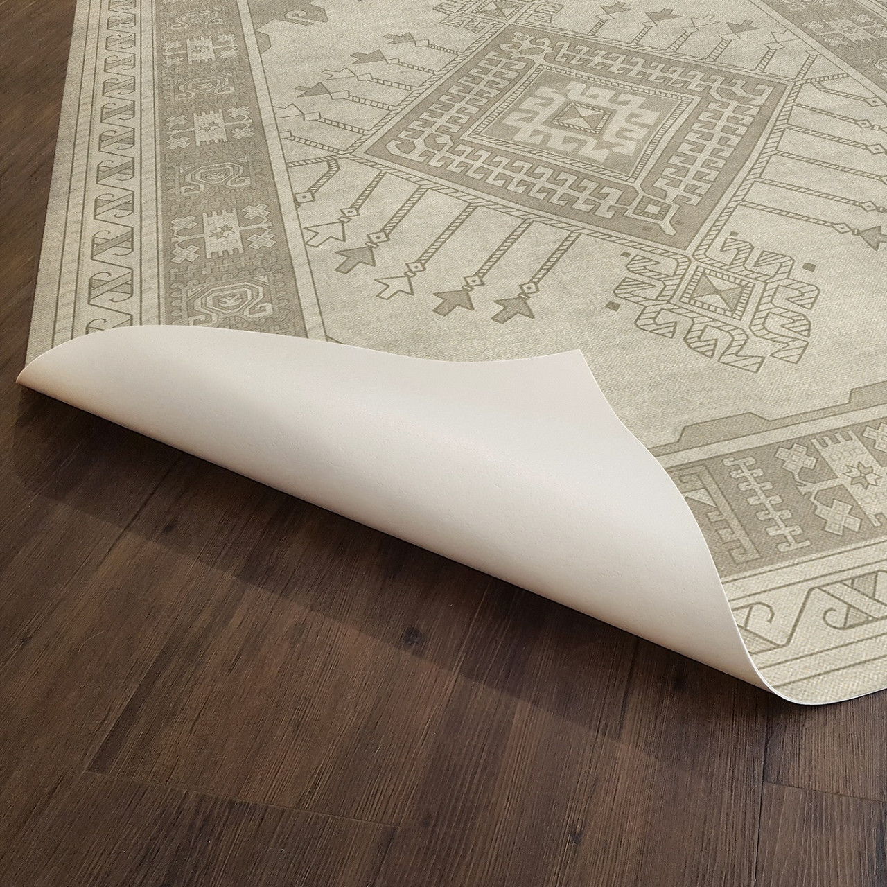 Bergama Azra - vinyl floor cloth underside