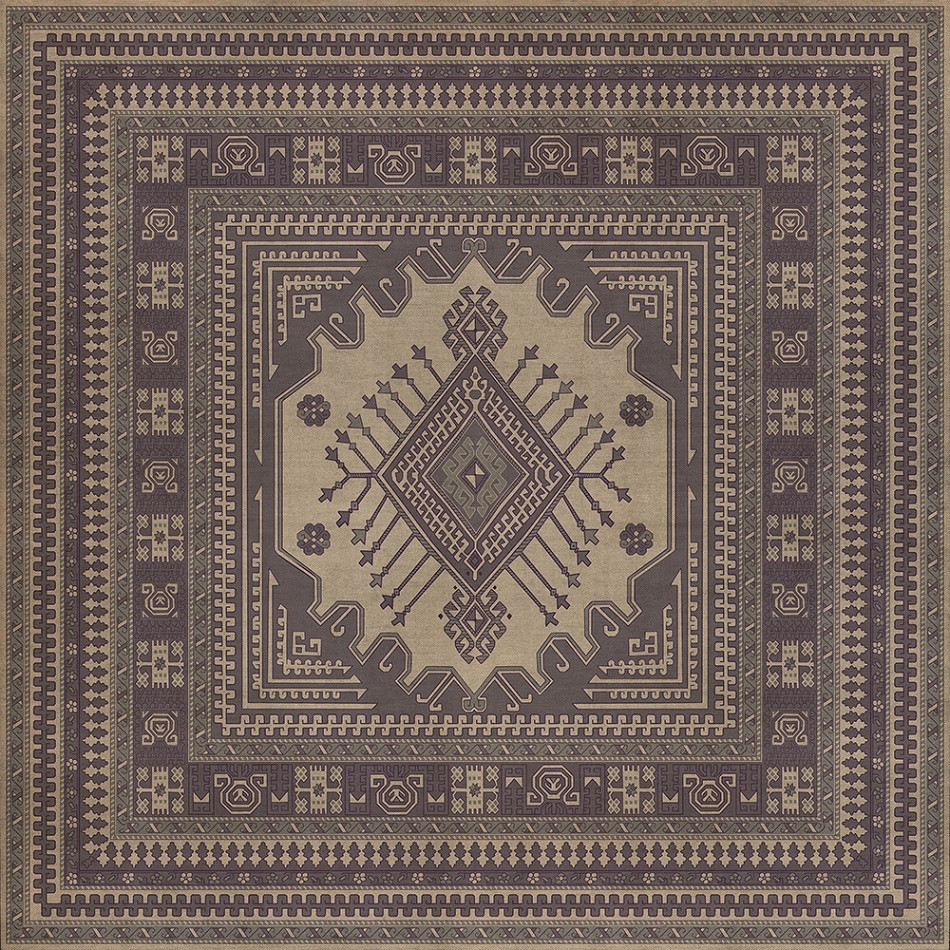 Bergama Didem - vinyl floor cloth 120x120