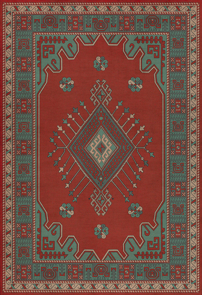 Bergama Ikbal - vinyl floor cloth 52x76