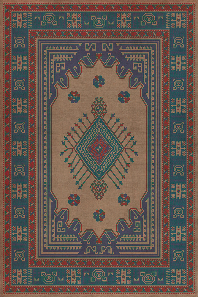 Bergama Makbule - vinyl floor cloth 72x108