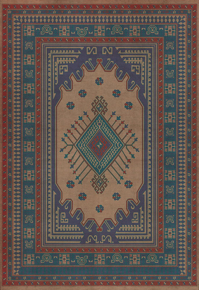 Bergama Makbule - vinyl floor cloth 96x140