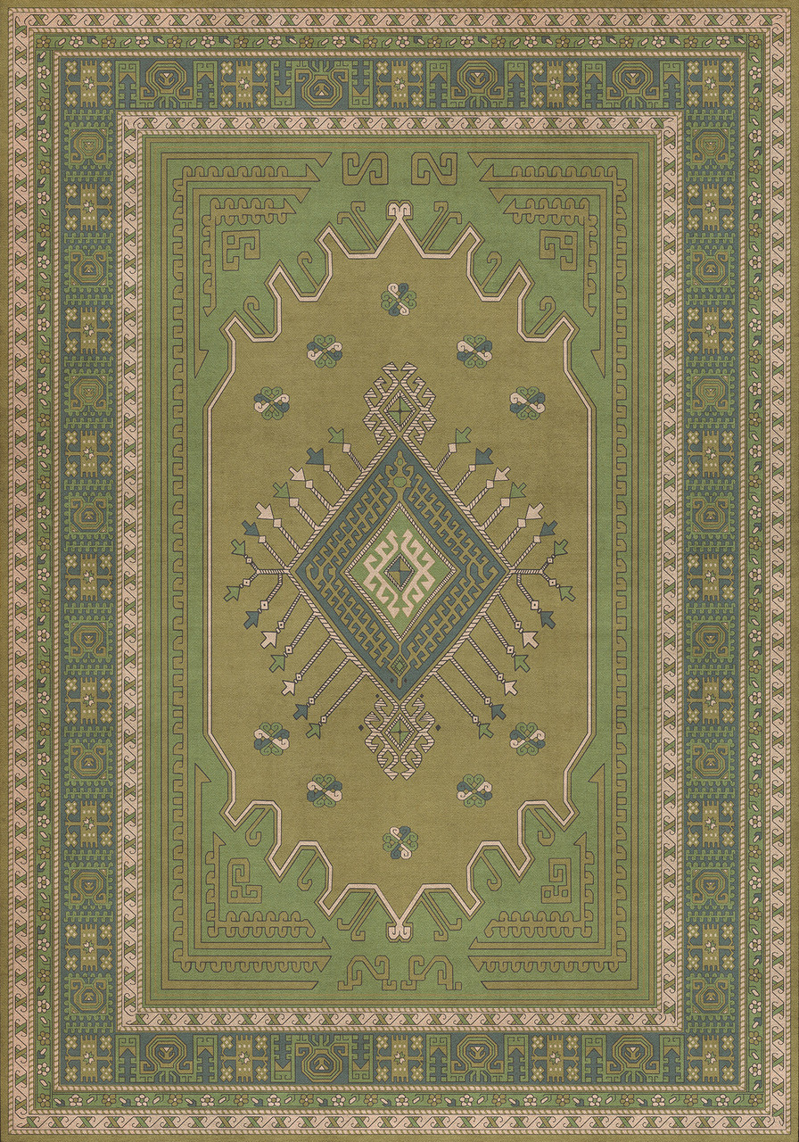 Bergama Pinar - vinyl floor cloth 84x120