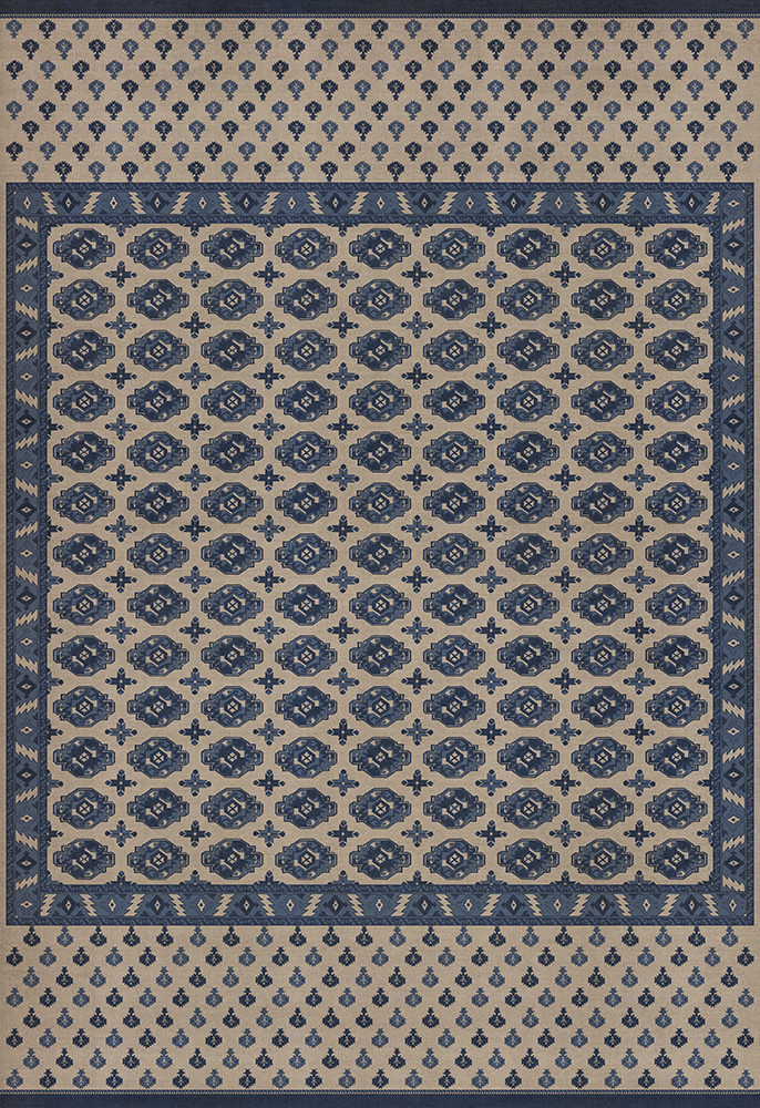 Chuval Gul Safin - vinyl floor cloth 120x175