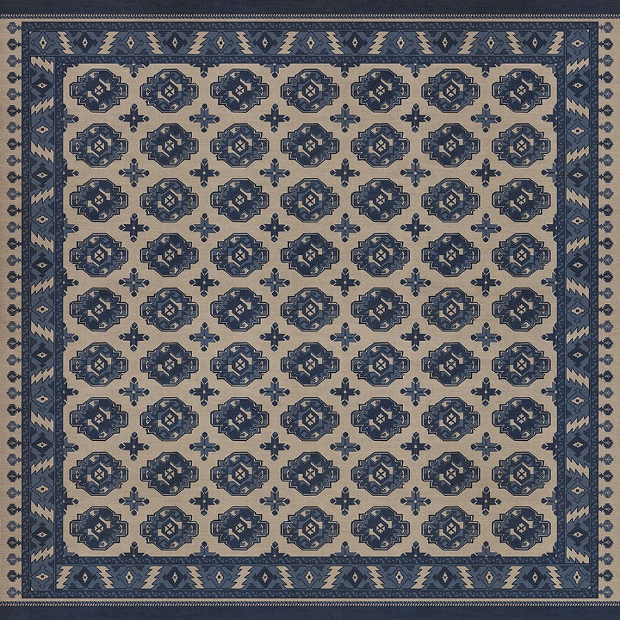 Chuval Gul Safin - vinyl floor cloth 96x96