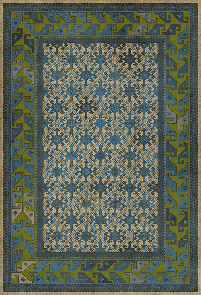 Daghestan Babki - vinyl floor cloth 52x76