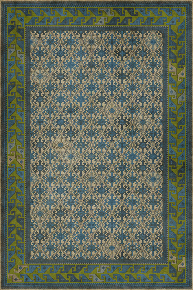 Daghestan Babki - vinyl floor cloth 72x108