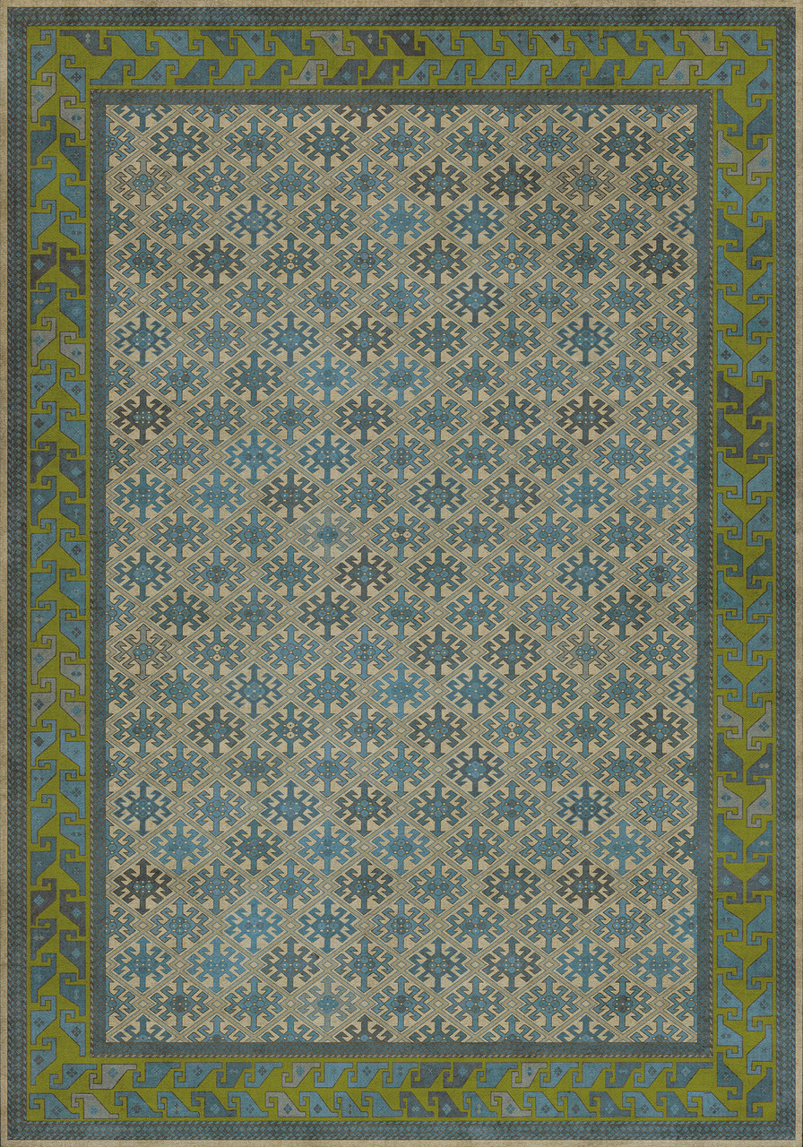Daghestan Babki - vinyl floor cloth 84x120