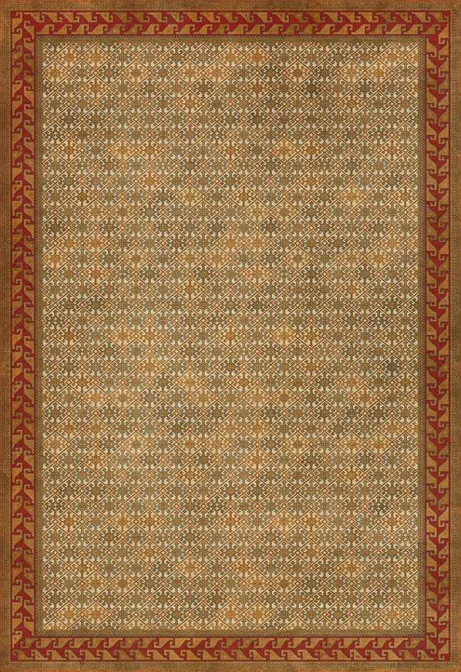 Daghestan Oolibka - vinyl floor cloth 120x175