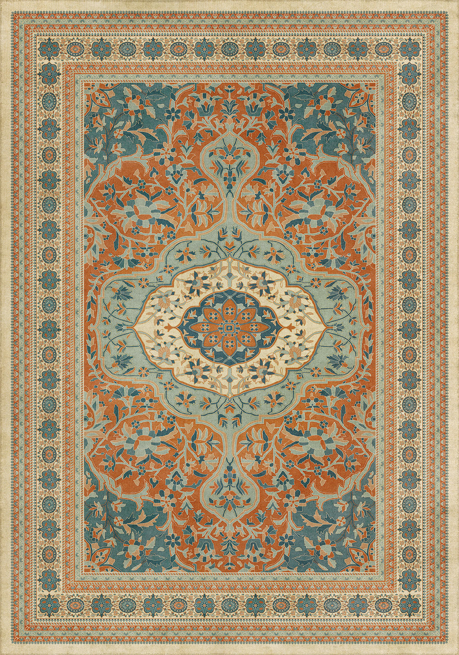 Farahan Ava - vinyl floor cloth 84x120