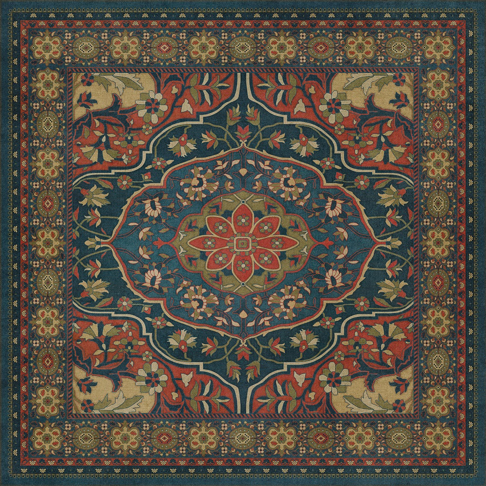 Farahan Delara - vinyl floor cloth 60x60